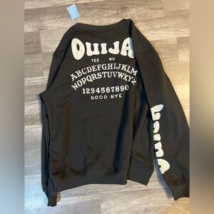 Black Ouija women’s crew neck Sweatshirt
